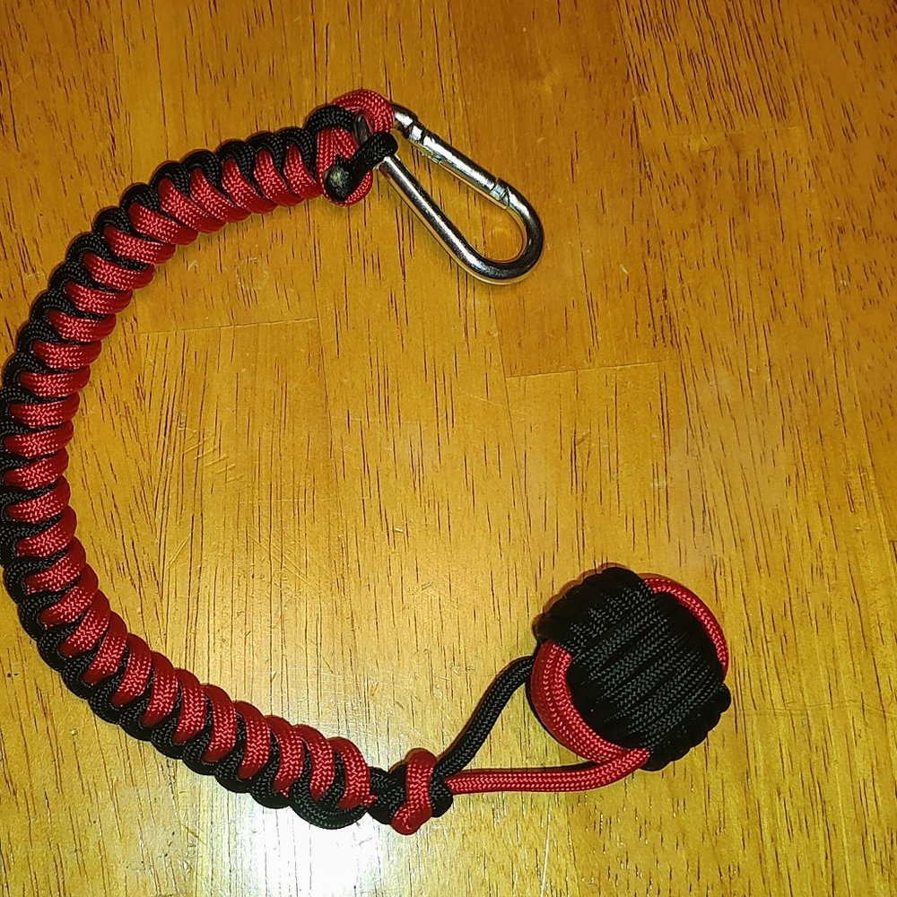 Monkey fist key chain